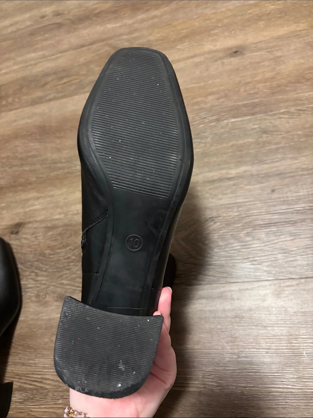 women’s black booties